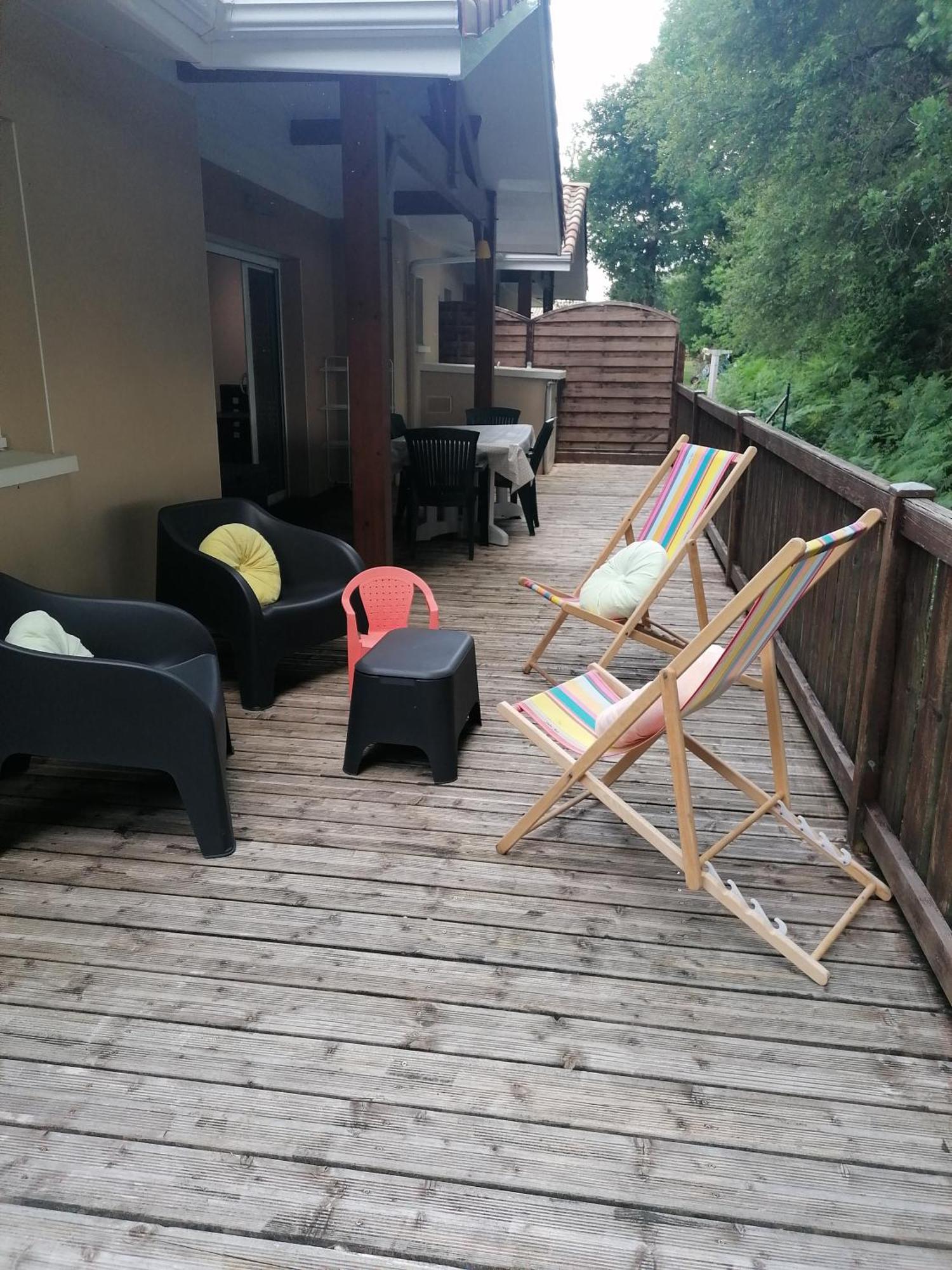 Maison Entre Lacs Et Ocean Aureilhan  Bagian luar foto